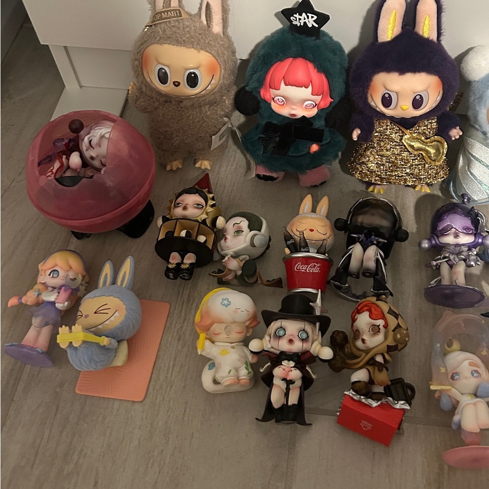 Popmart bundle labubu skullpanda
